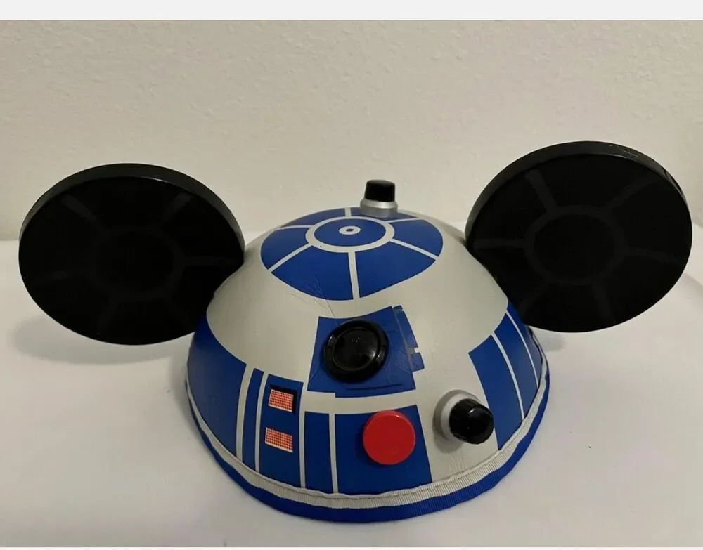 Walt Disney World Star Wars R2D2 Mickey ears hat
